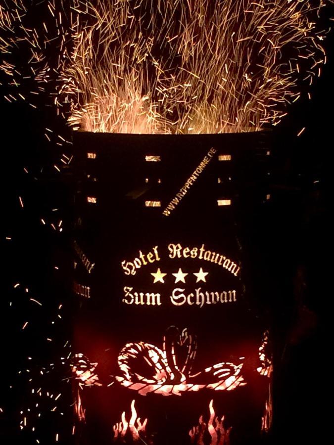 Hotel Zum Schwan Nachterstedt Exterior photo
